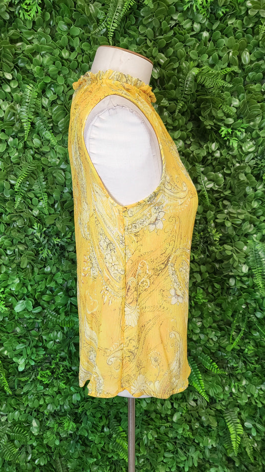 Storm Yellow Sleeveless Top (8)