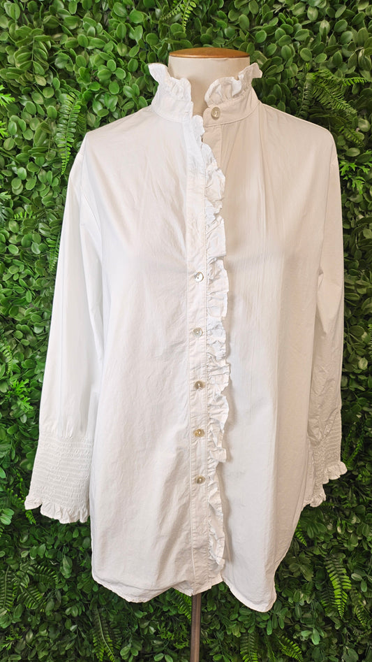 Who’s Charlie White Poppy Blouse (12)