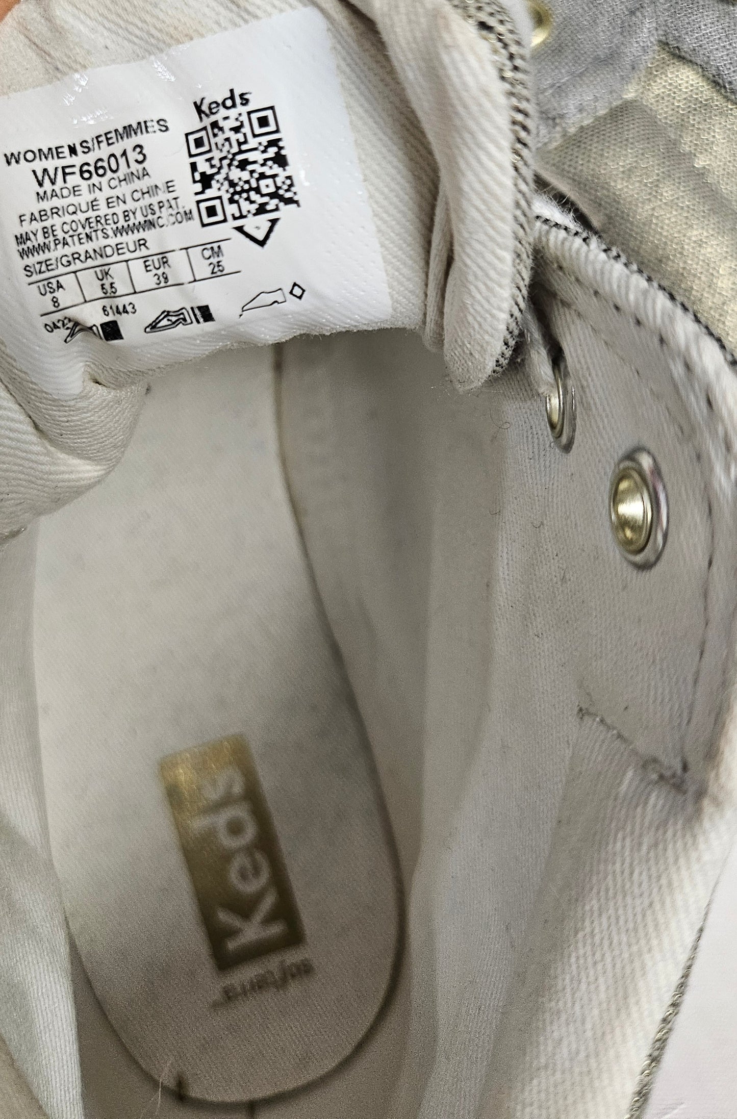 Keds Metallic High Tops (39)
