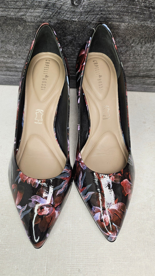 Capelli Rossi Floral Leather Pumps (41)