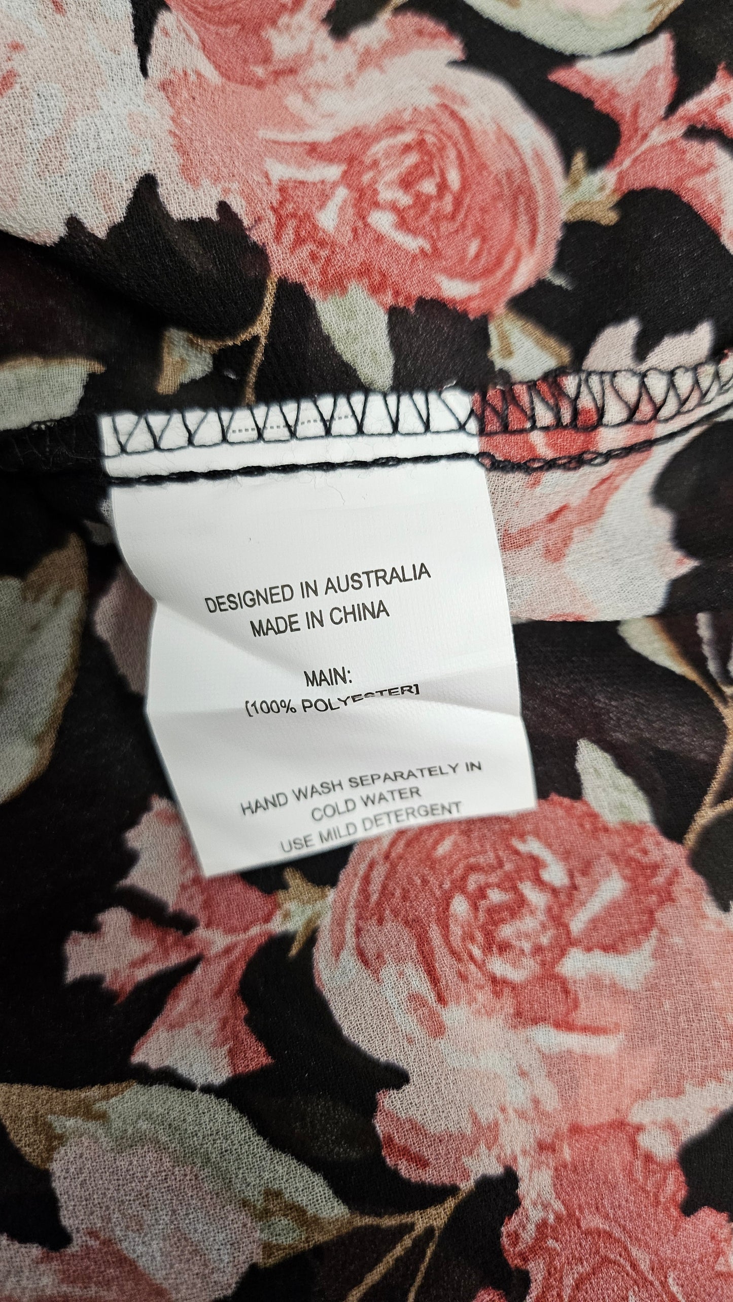 White Closet Floral Blouse BNWT (12)