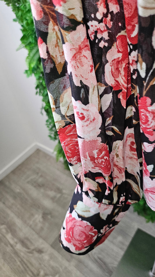 White Closet Floral Blouse BNWT (12)