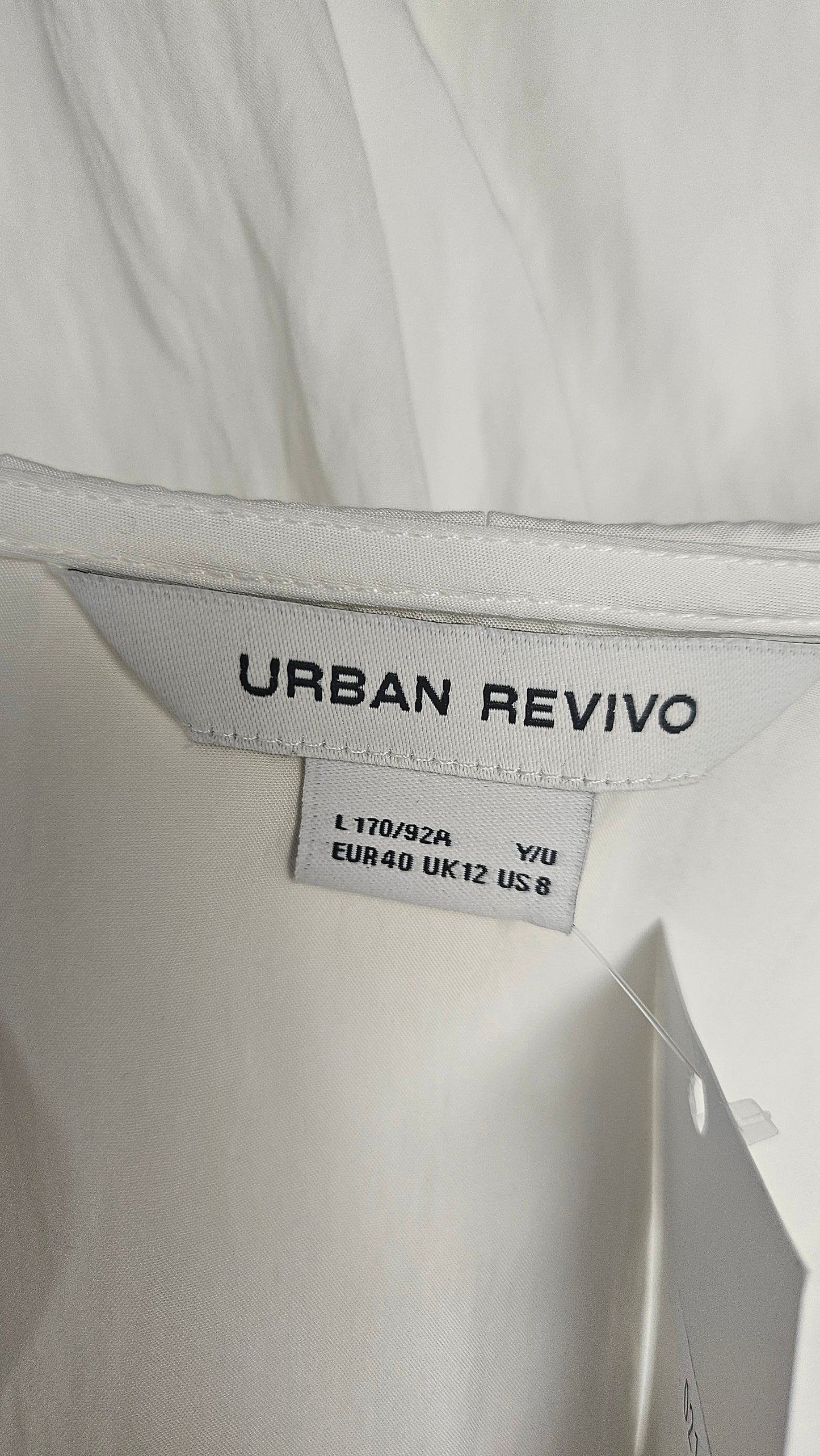 Urban Revivo Ivory Frill Neck Shirt (12)