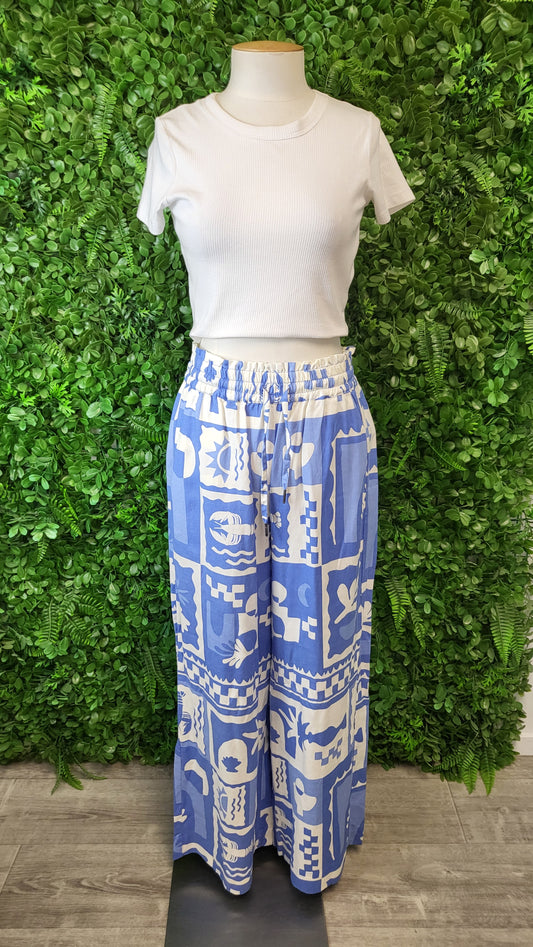 Elm Lifestyle Print Wide Leg Pant (8)