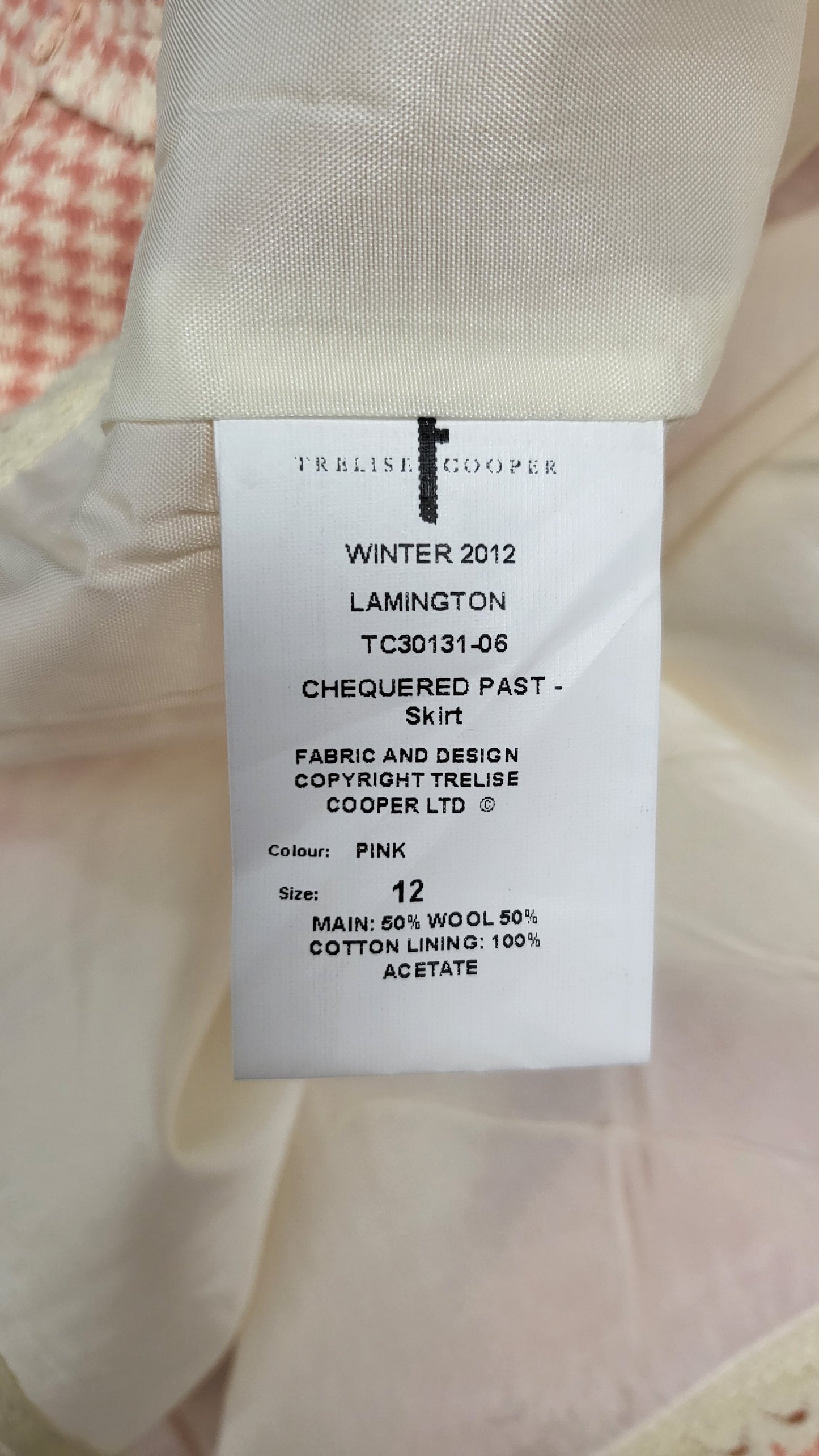 Trelise Cooper Plaid chequered Past Skirt (10)