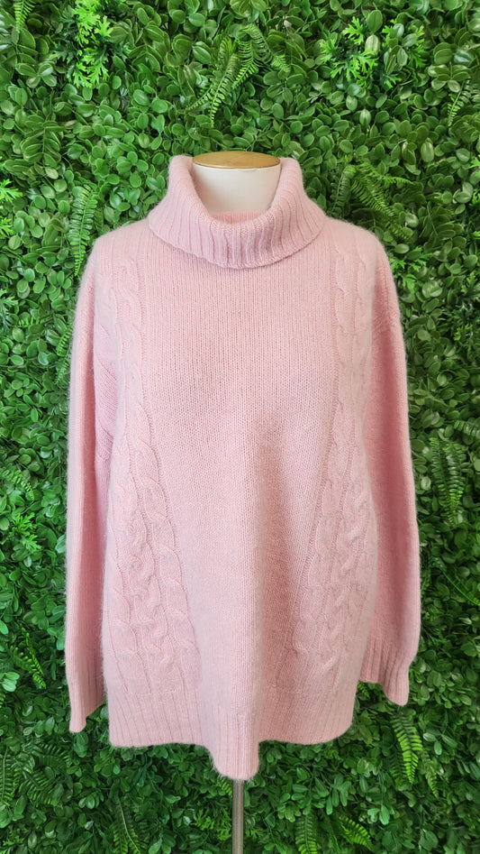 Lothlorian Baby Pink Alpaca Jumper (10-12)