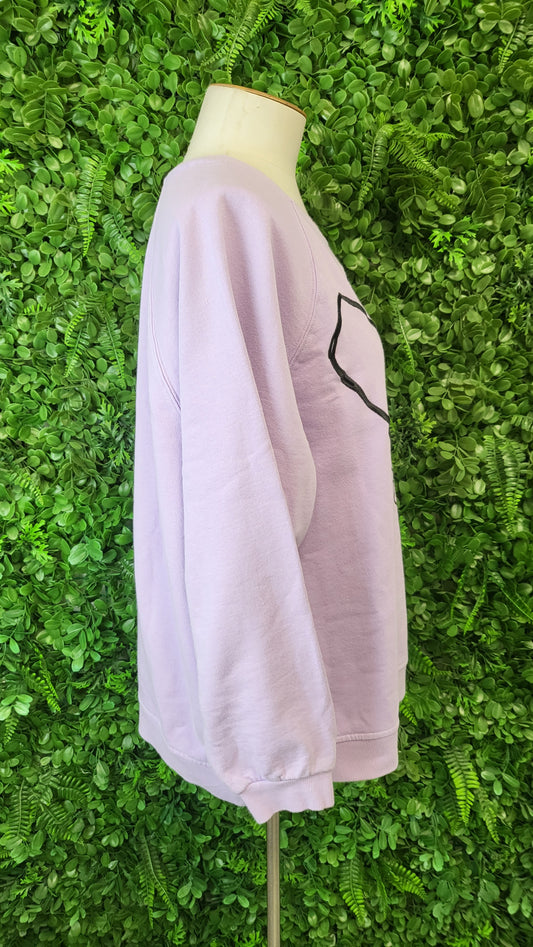 Federation Lilac Logo Crew Neck (16)
