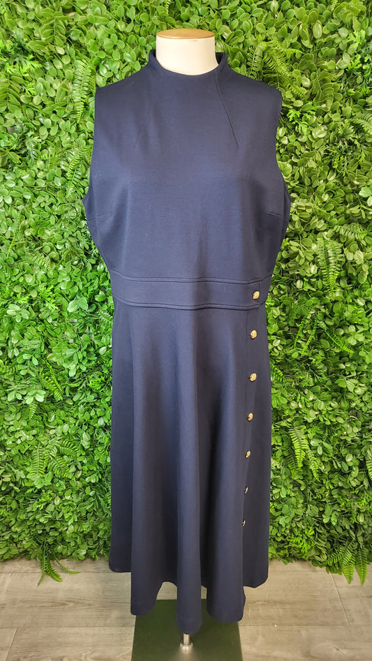 Ralph Lauren Ink Ponte Button Dress (16)