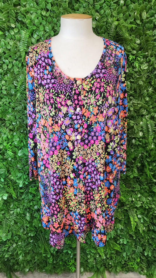 Ts Floral Print Top (18-20)