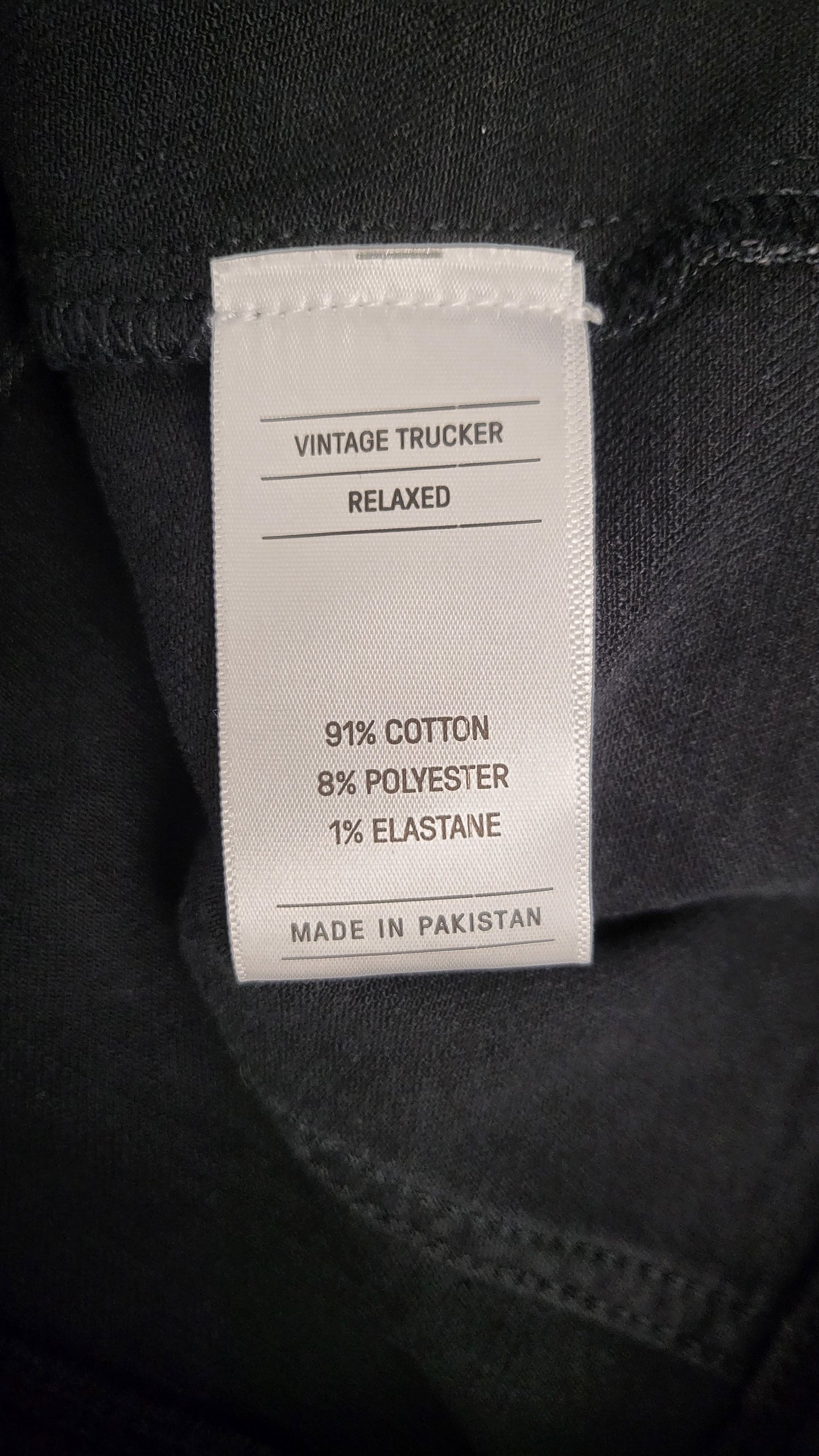 Just Jeans Black Denim Jacket (14)
