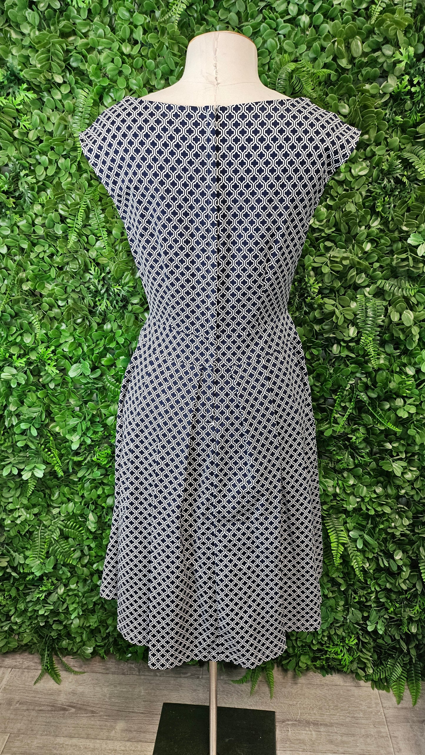 Timeless by Vanessa Tong Print Fit & Flare Dress (10)