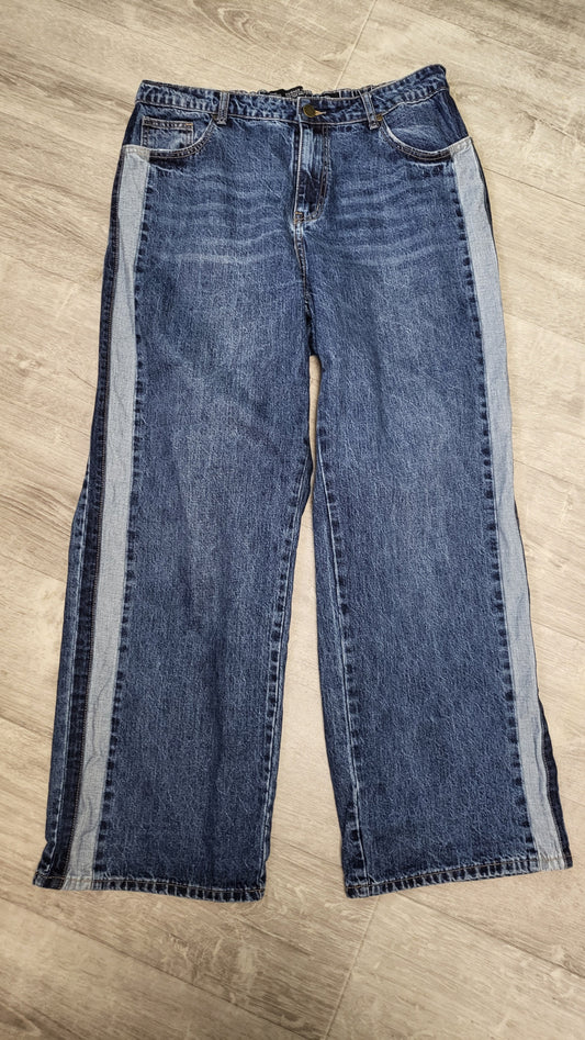 Chic Denim Ink Wide Leg Jean (16-18)