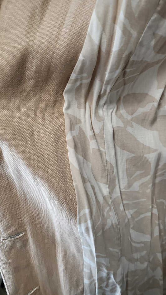 Noa Noa Beige Linen Coat (12)