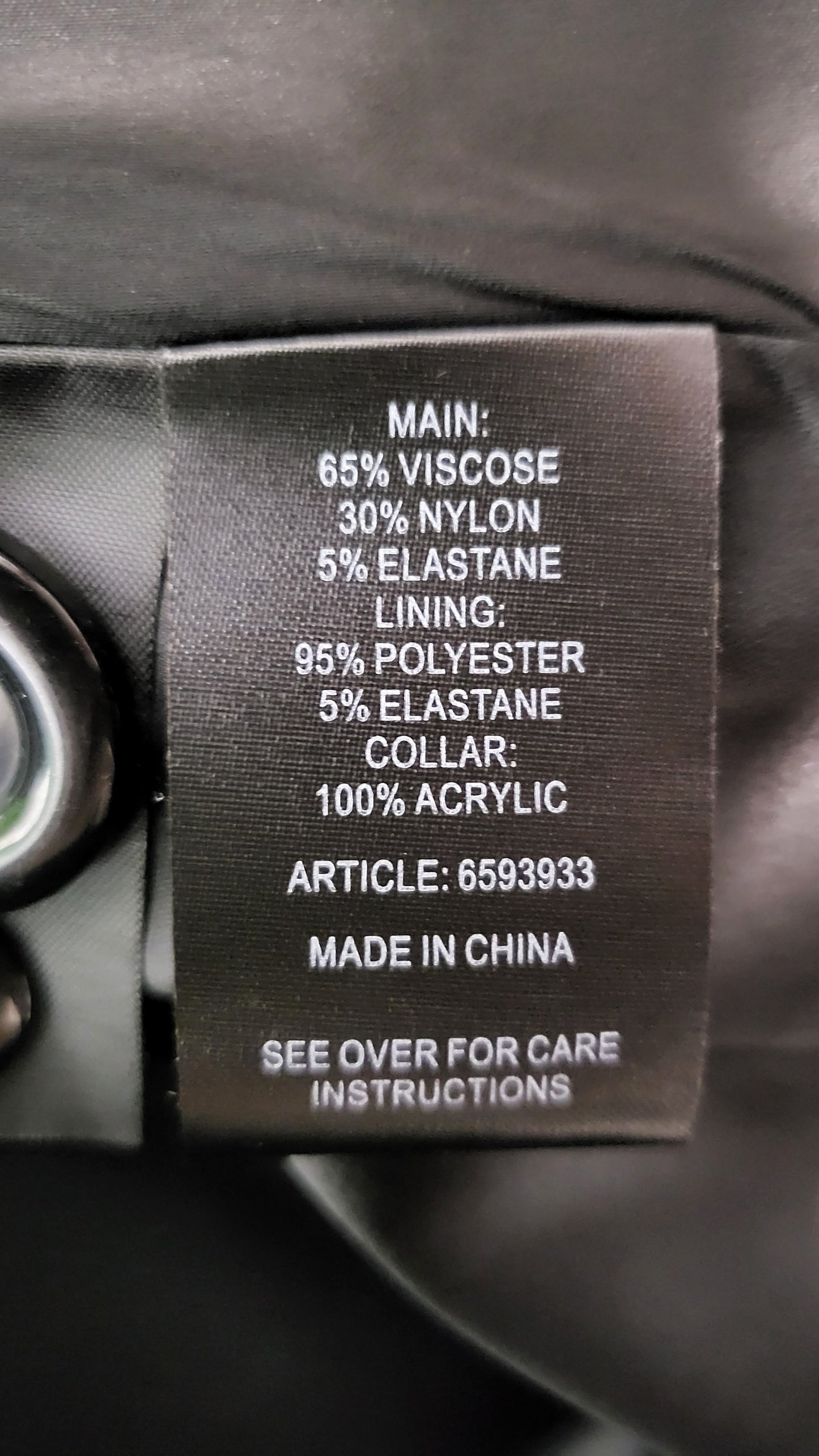 Studio Curve Choc/Black Twill Coat (20)