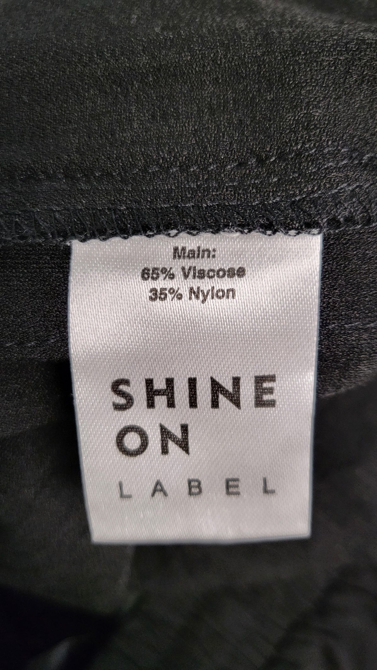 Shine On Black Wide Leg Pant (10)