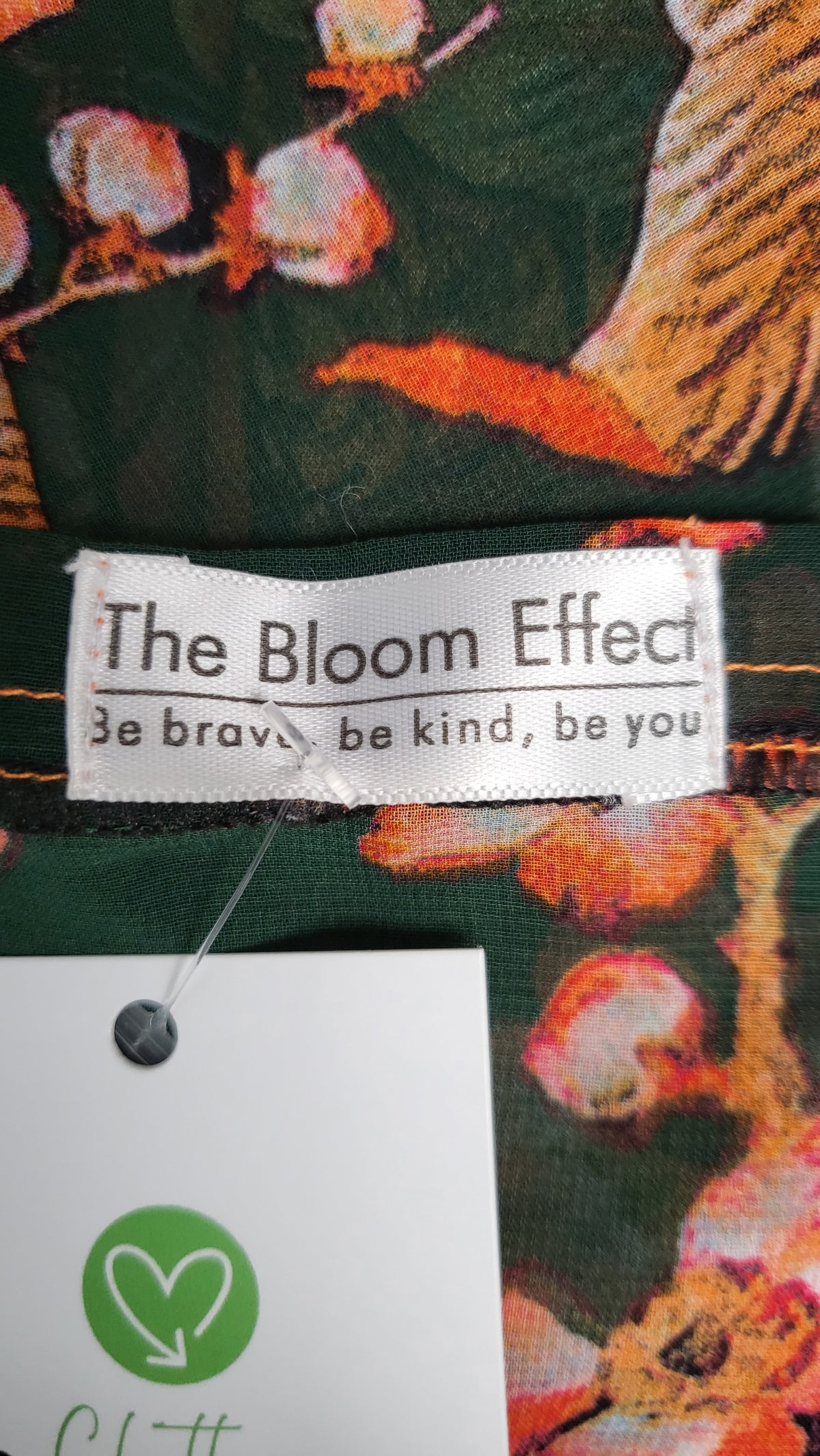 The Bloom Effect Floral Sheer Layering Top OSFM