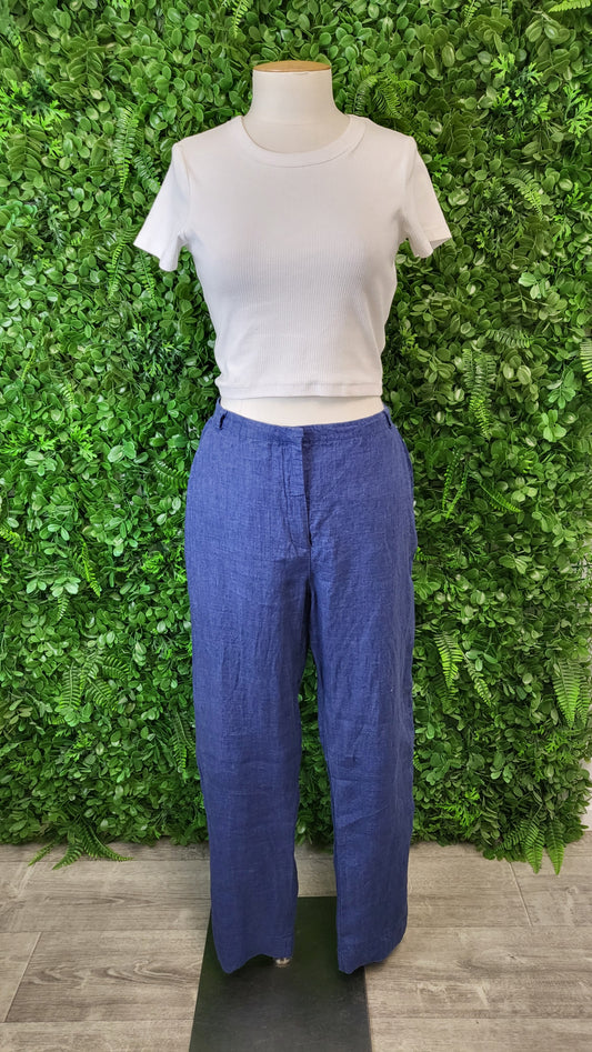 Elk Blue Linen Pant (10)