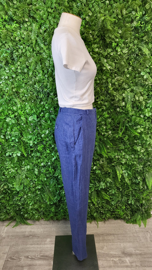Elk Blue Linen Pant (10)