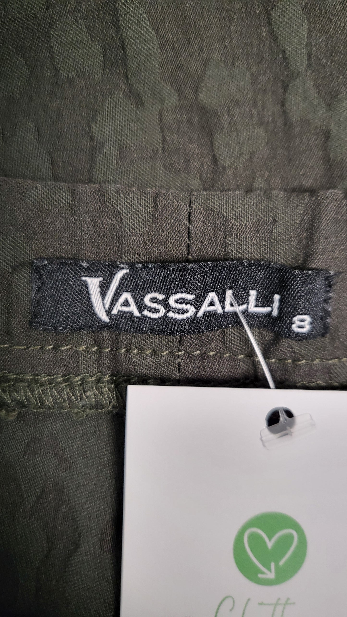 Vassalli Olive Stretch Pant (8)