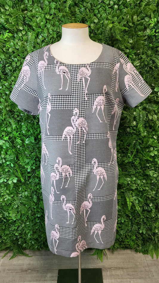 David Pond Multi Flamingo Dress (14)