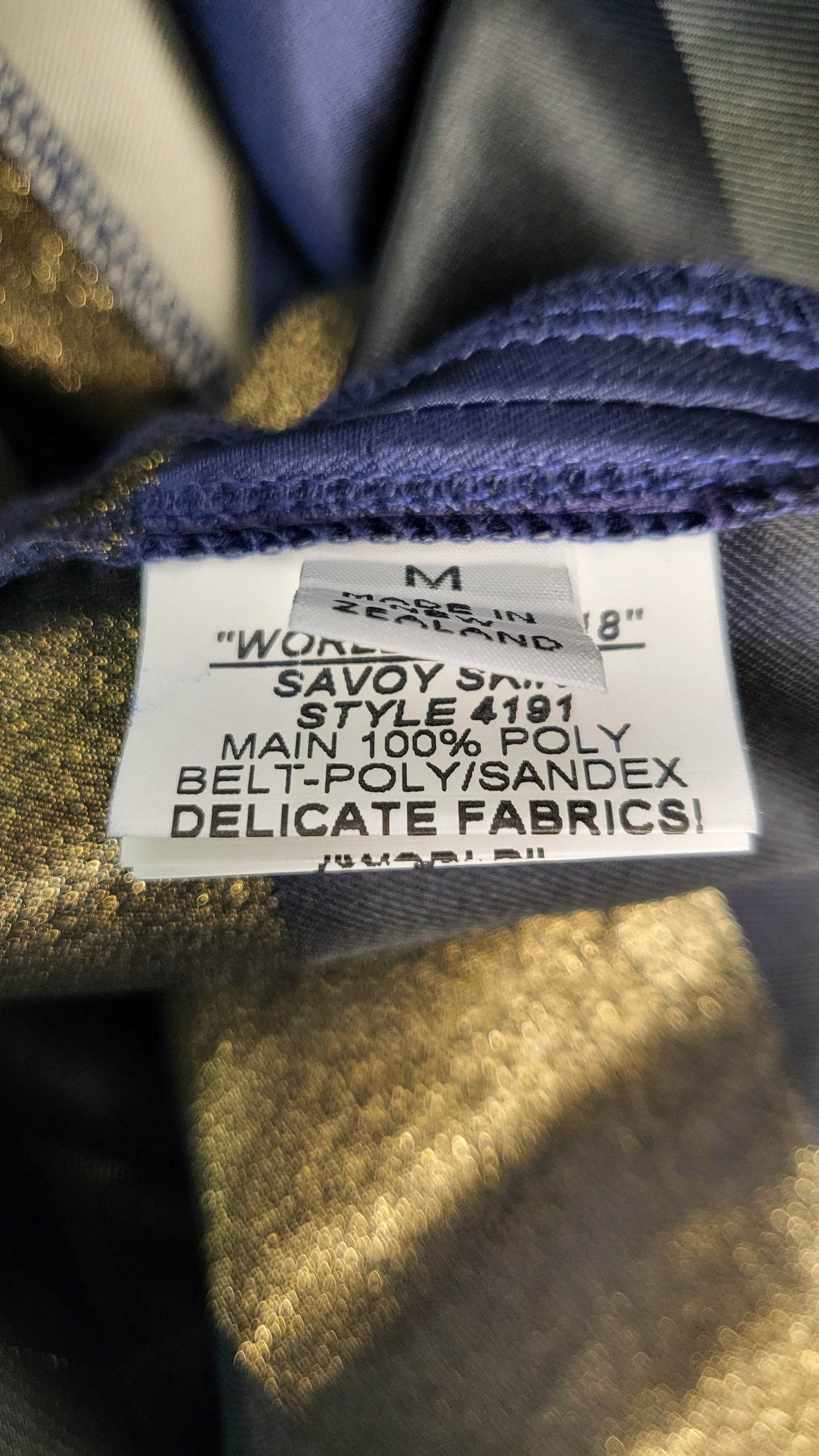 World Metallic Gathered Skirt (12)