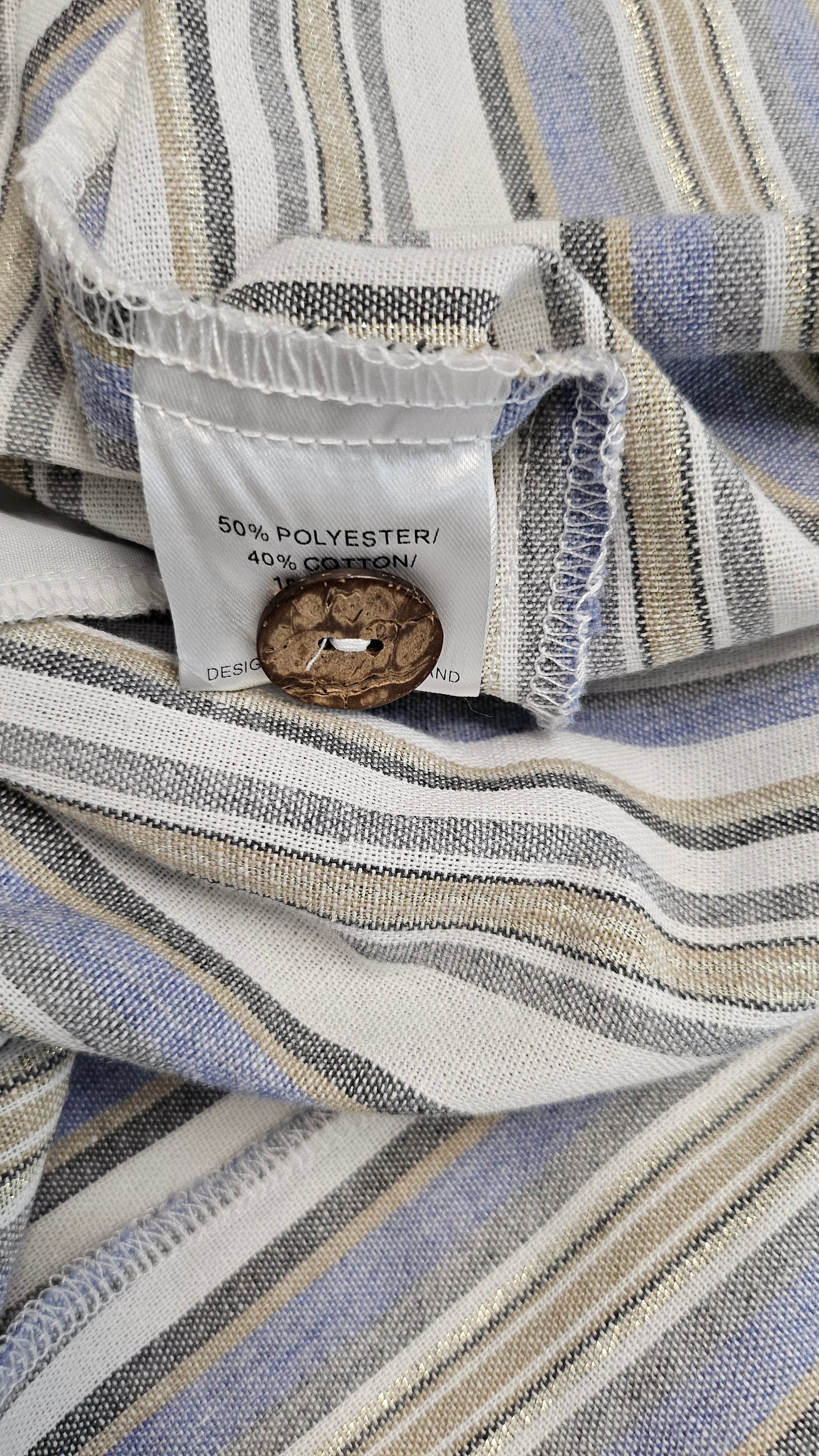 Classified With Love Stripe Santorini Jacket BNWT (12-14)