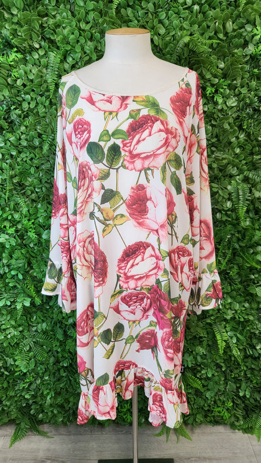 Jellicoe Floral Frill Slip Dress (16)