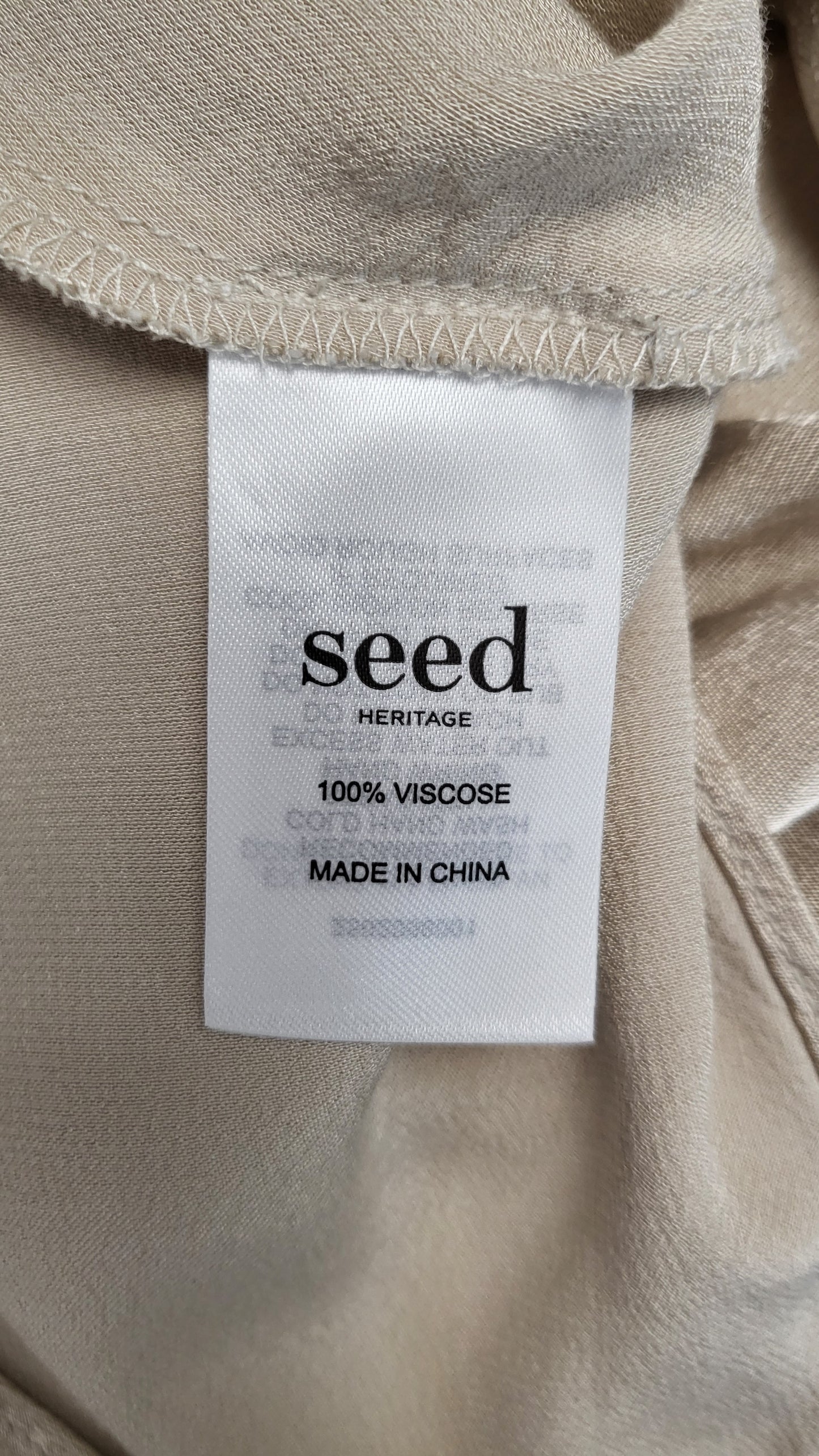 Seed Champagne Sateen Skirt (12)