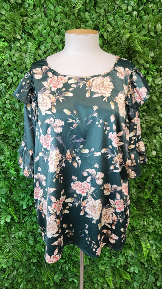 Gloss Floral Sateen Top (16)