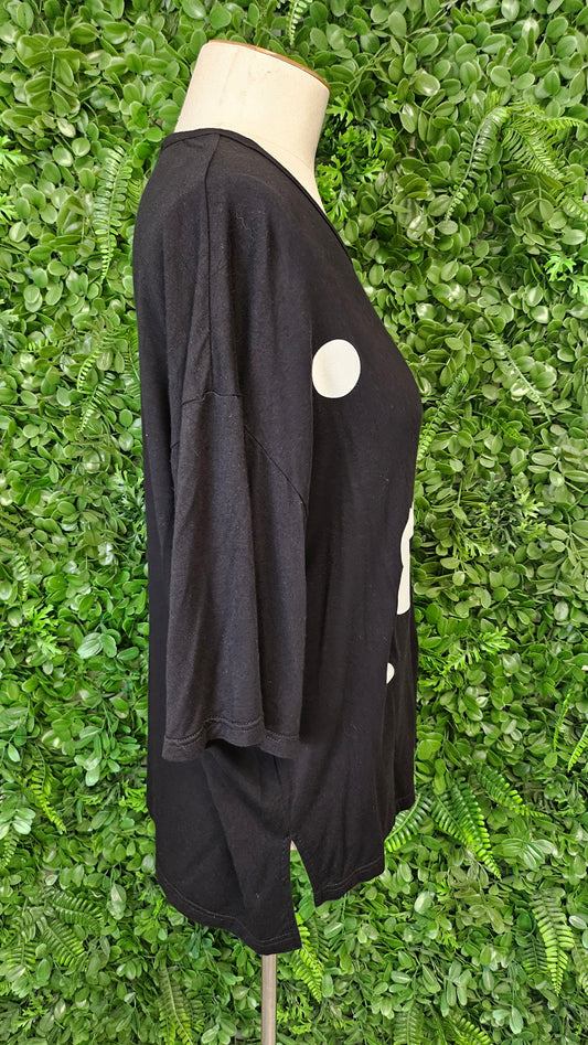 David Pond Black Daisy Tee (12)