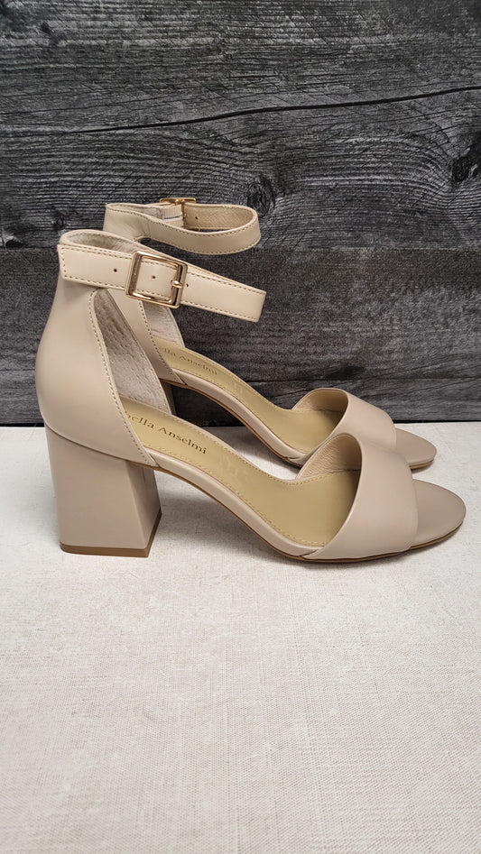 Isabella Anselmi Nude Block Heel (38)