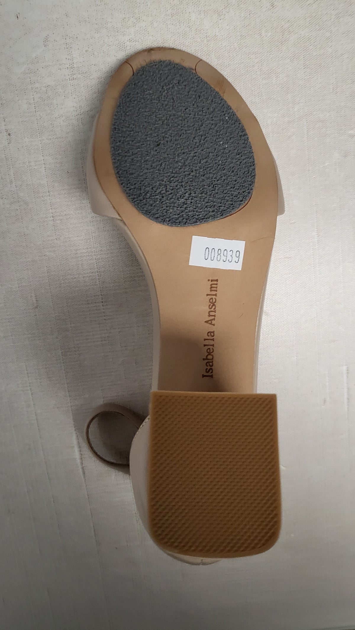 Isabella Anselmi Nude Block Heel (38)