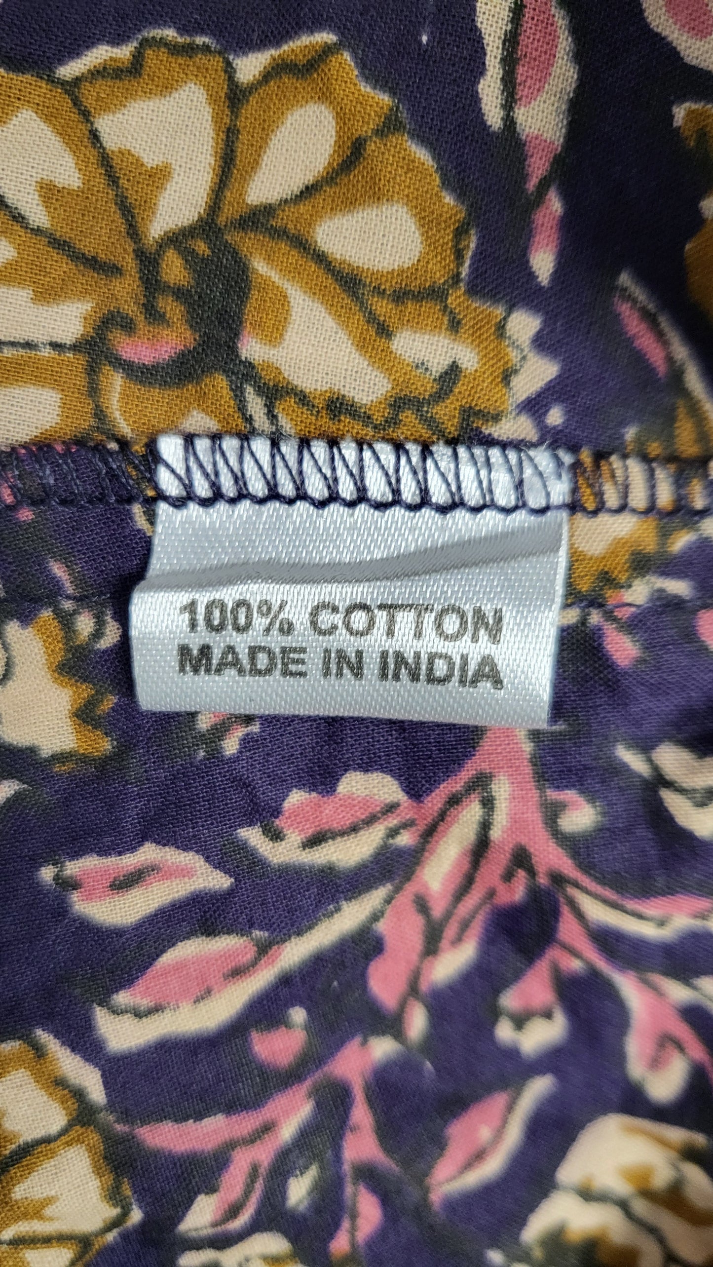 Karma East Purple Print Dress (18)