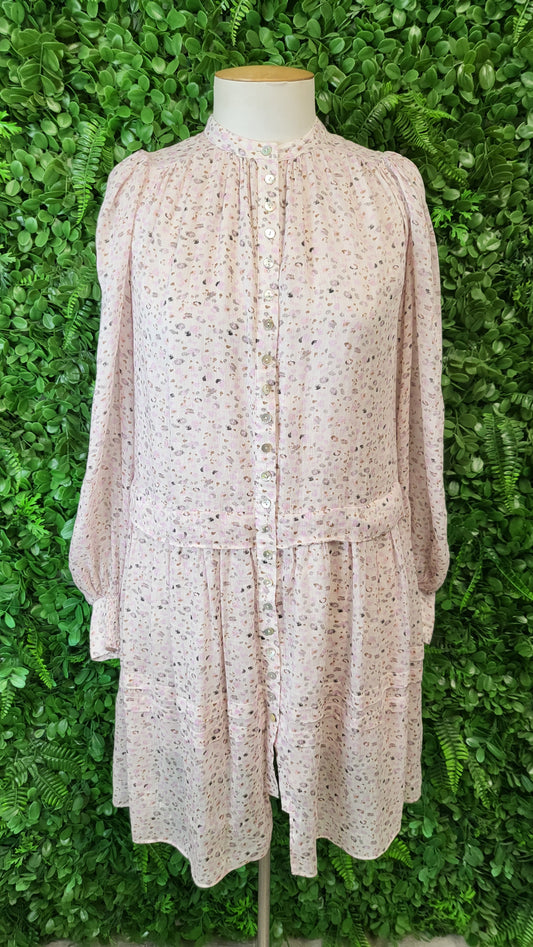 Witchery Print Midi Dress (4-6)
