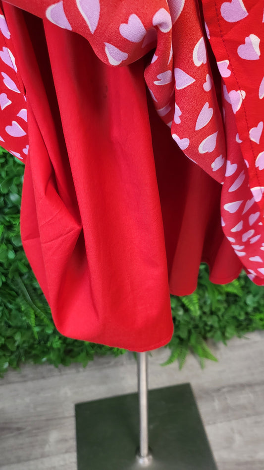 Molly Bracken Red Heart Dress (10-12)