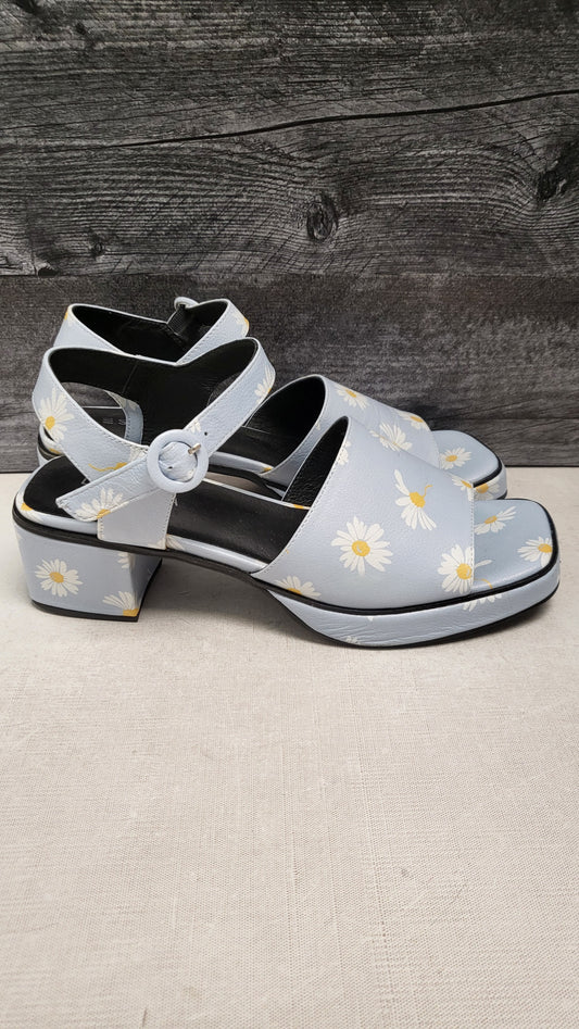 Le Sana Powder Blue Strap Sandal (41)