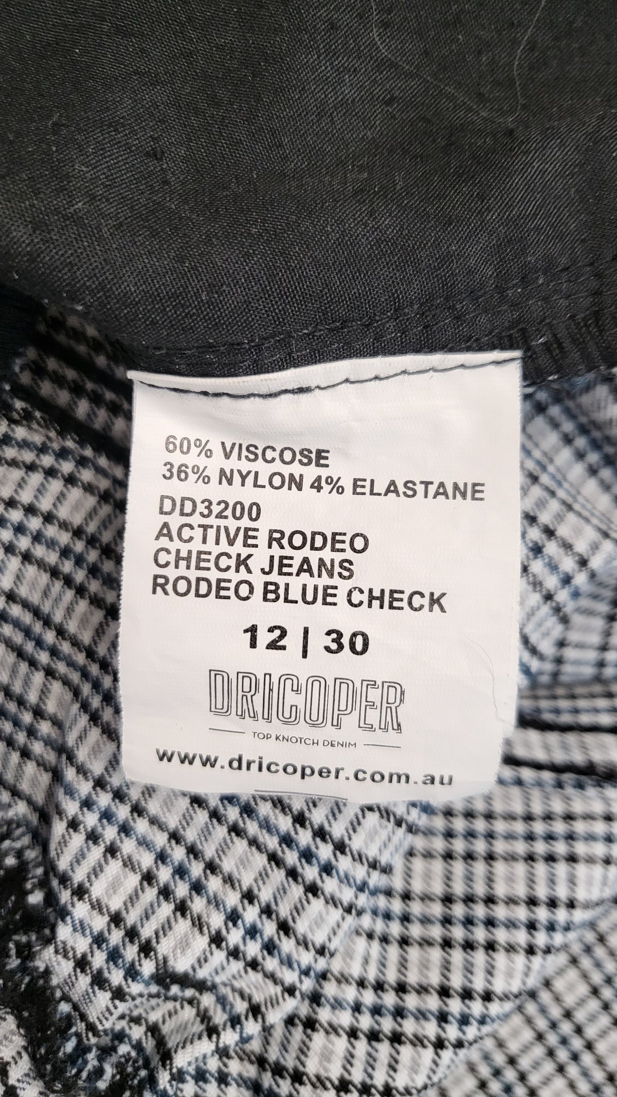 Dricoper Check Jogger Pant (12)