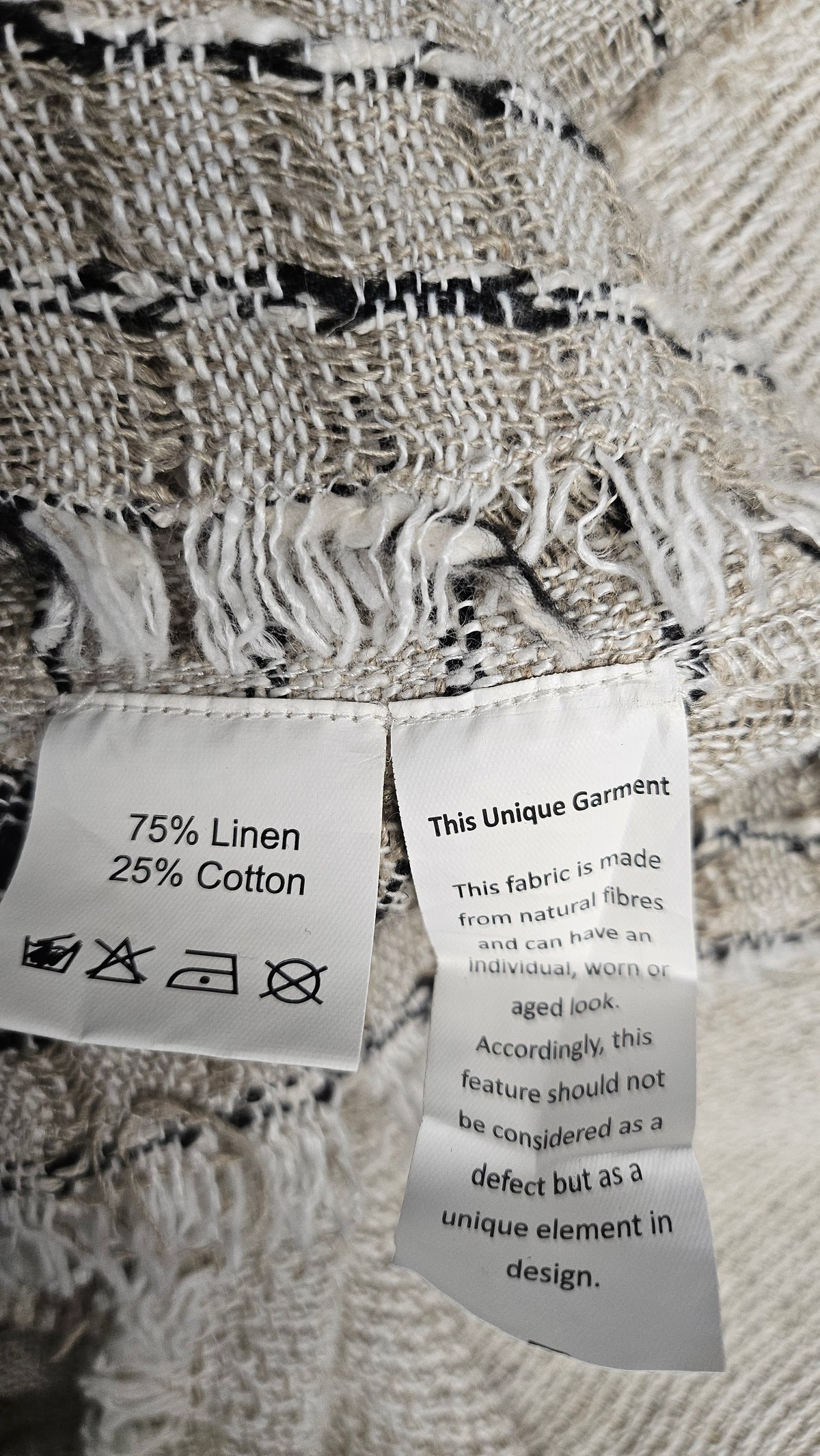 Imagine Taupe Linen Blend Layering Top (14)