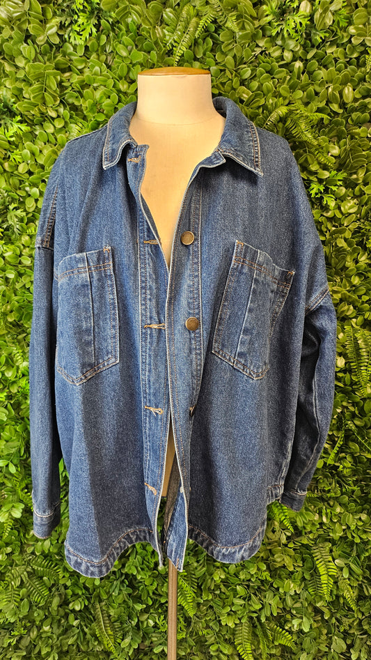 All About Eve Denim Dale Shacket (12-14)