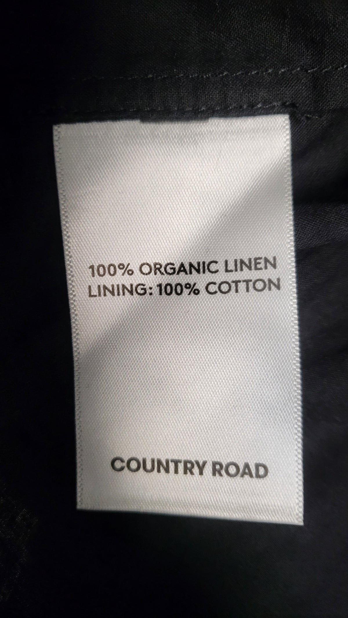 Country Road Black Linen Dress (16)