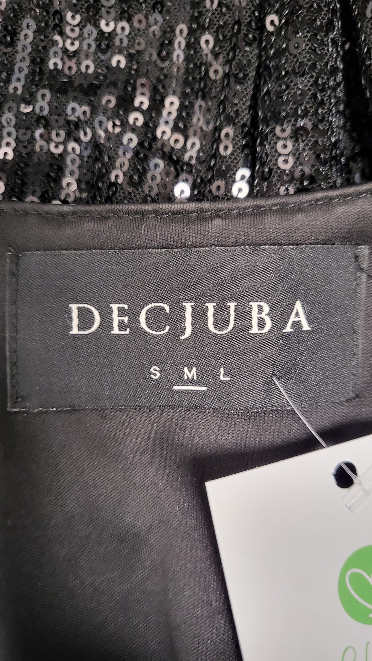 Decjuba Black Sequin Dress (12)
