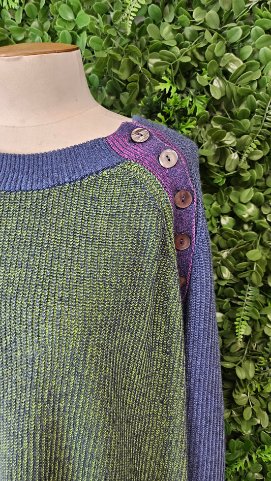 Zaket & Plover Multi Contrast Pullover (18-20)