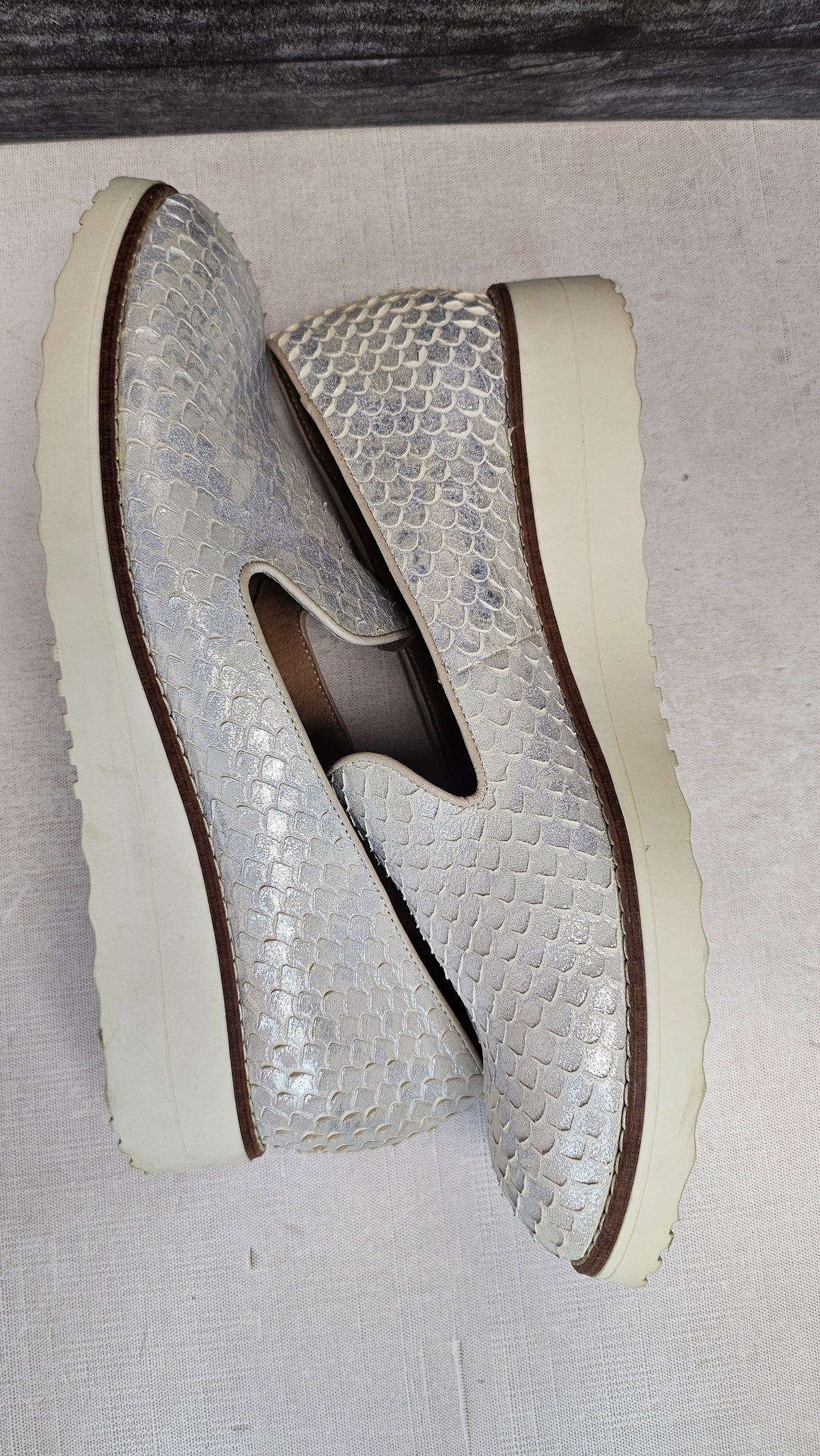 Top End Silver Olus Loafer (40)