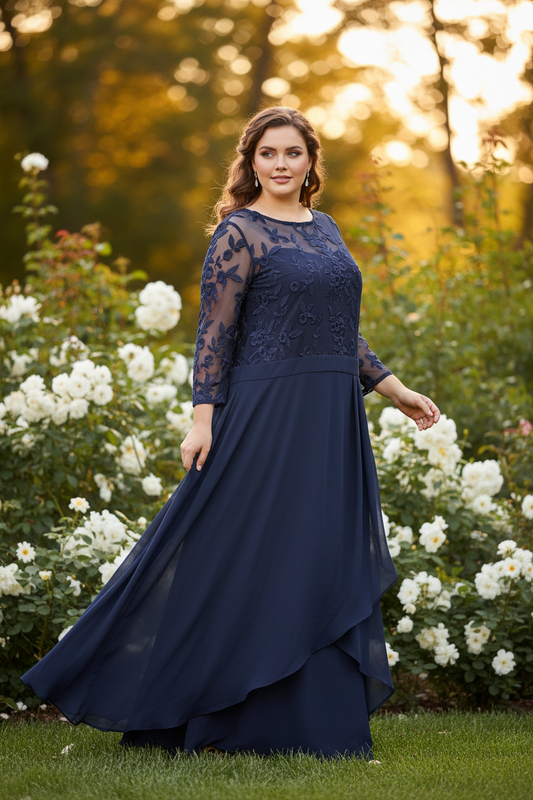 Ts Navy Lace Dress (24)
