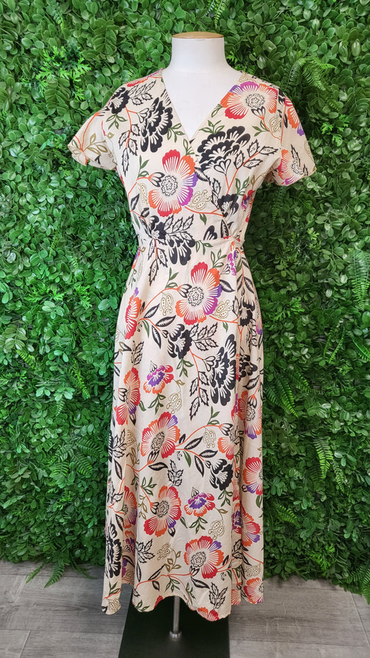 Cienna Print Wrap Dress (10)