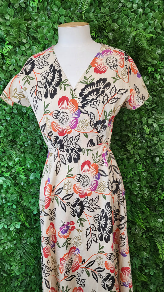 Cienna Print Wrap Dress (10)
