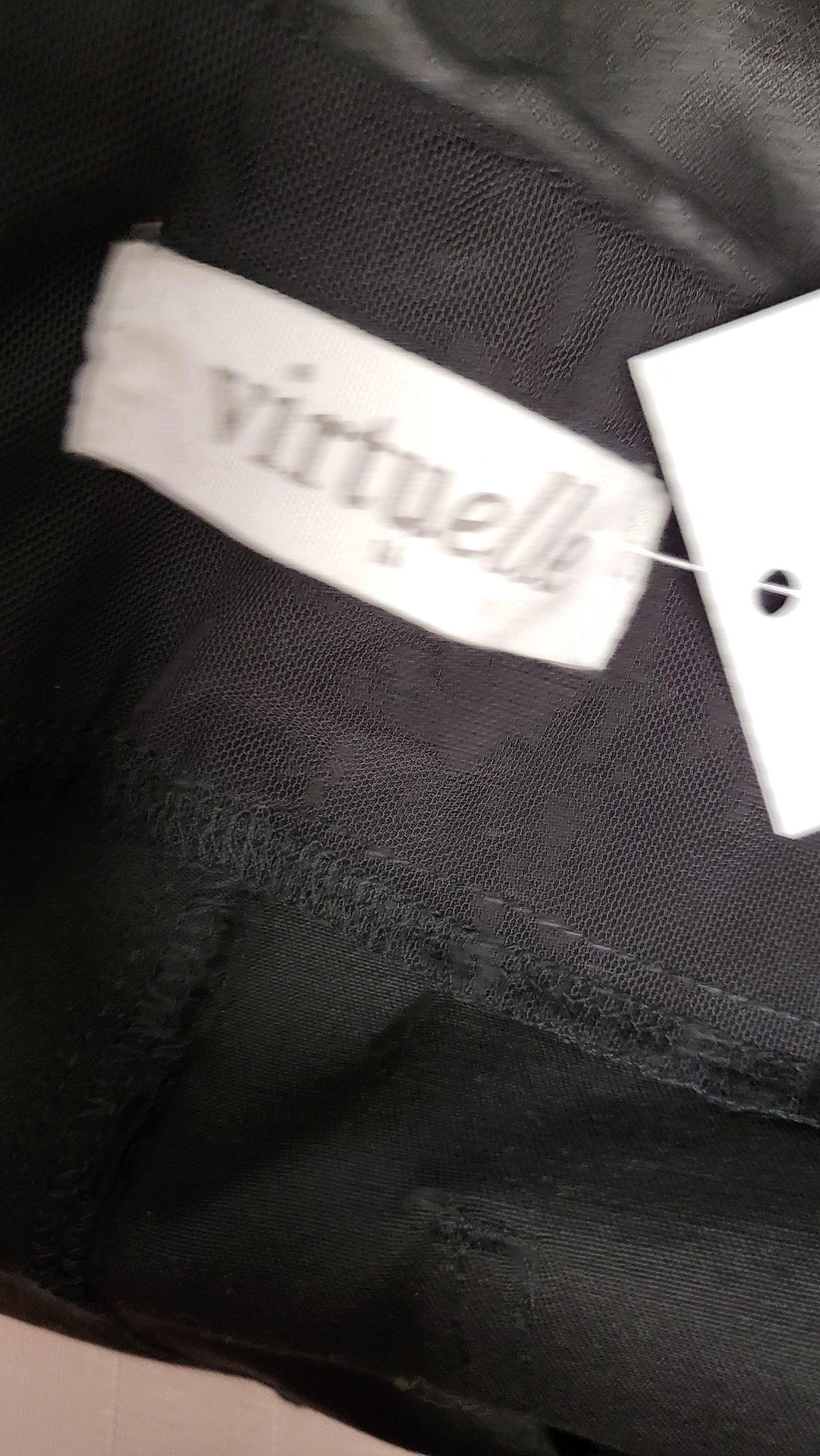 Virtuelle Black Wetlook Pants (16)