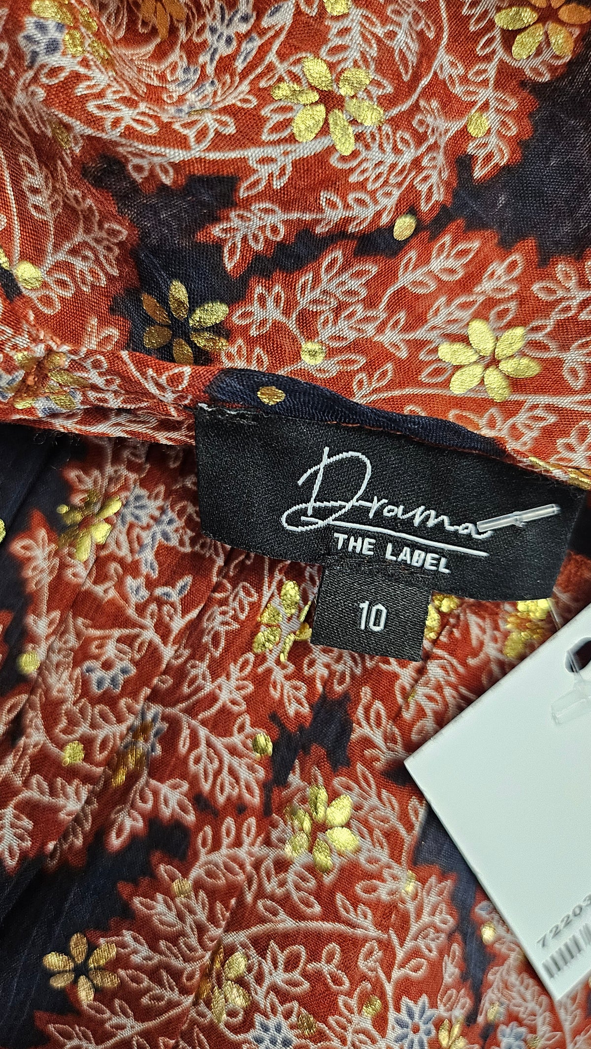 Drama The Label Print Tiered Maxi Dress (10)