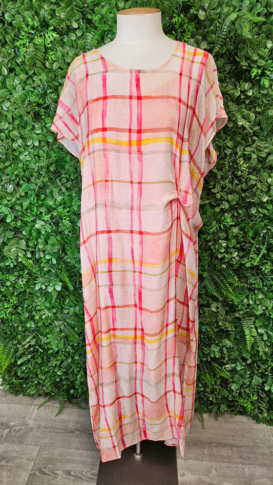Shine On Print Jordana Knot Dress BNWT 14