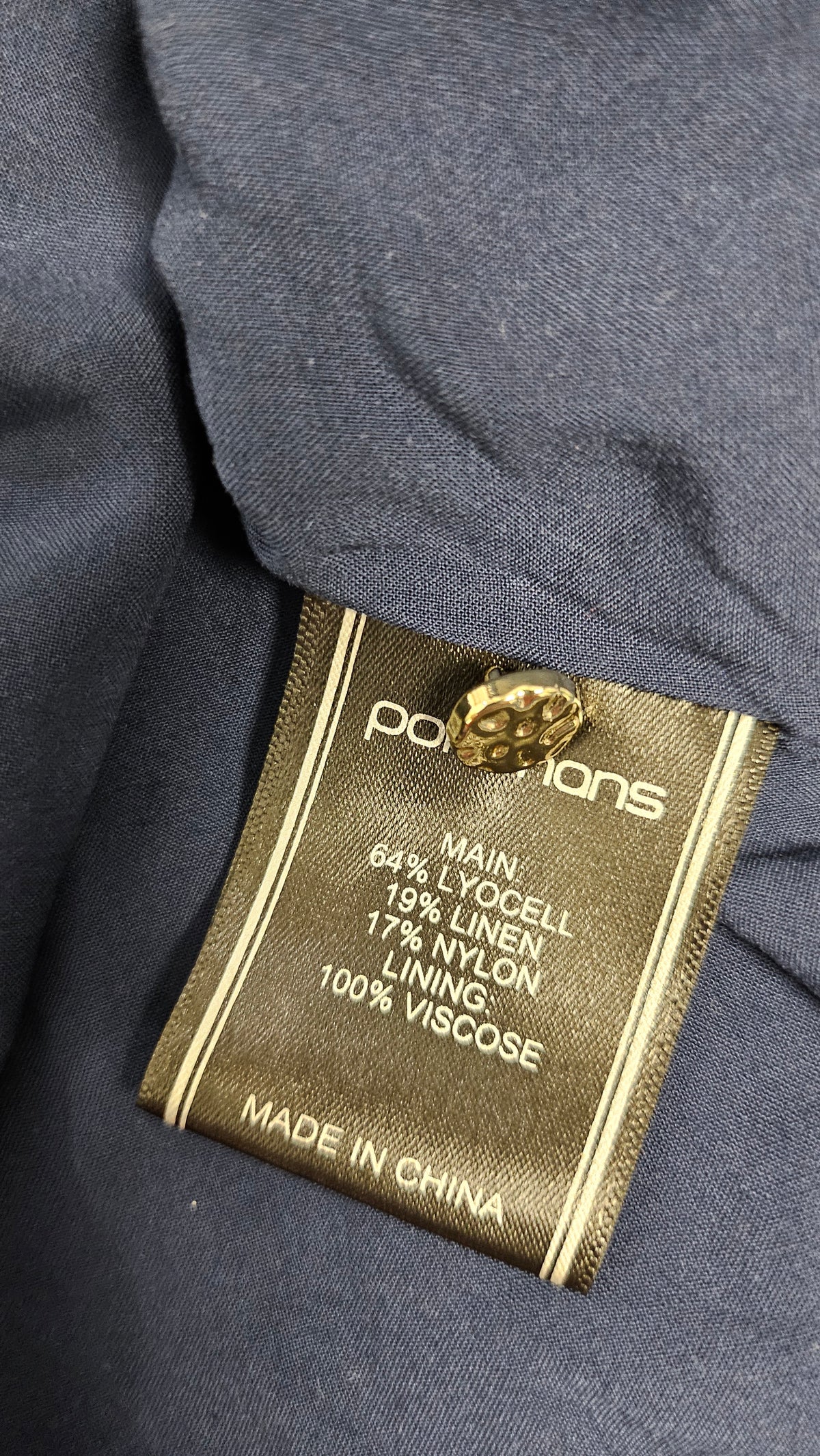 Portmans Navy Tiered Dress (14)